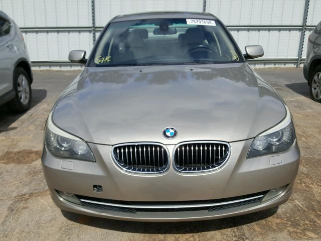 WBANW13558CZ71214 - 2008 BMW 535 I TAN photo 9