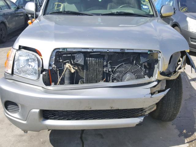 5TDBT44A62S069656 - 2002 TOYOTA SEQUOIA SR GRAY photo 7