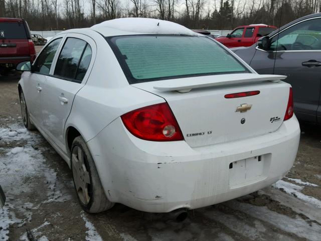 1G1AF5F58A7215467 - 2010 CHEVROLET COBALT 2LT WHITE photo 3