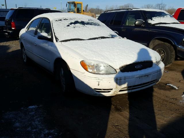 1FAHP53U07A106369 - 2007 FORD TAURUS SE WHITE photo 1