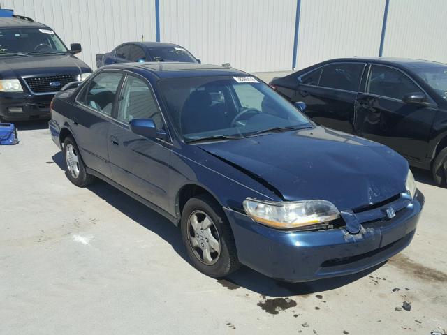 1HGCG5652YA058160 - 2000 HONDA ACCORD EX BLUE photo 1