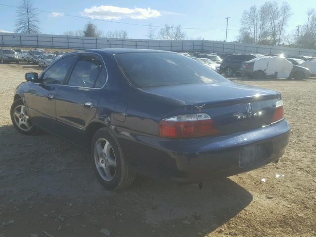 19UUA56633A024283 - 2003 ACURA 3.2TL BLUE photo 3