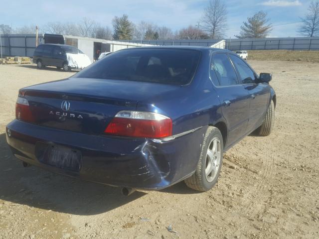 19UUA56633A024283 - 2003 ACURA 3.2TL BLUE photo 4