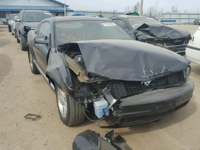 1ZVHT80N595121074 - 2009 FORD MUSTANG GRAY photo 1