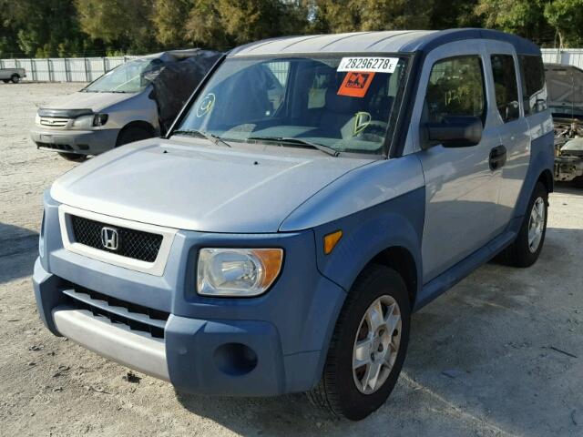 5J6YH18316L013079 - 2006 HONDA ELEMENT LX SILVER photo 2