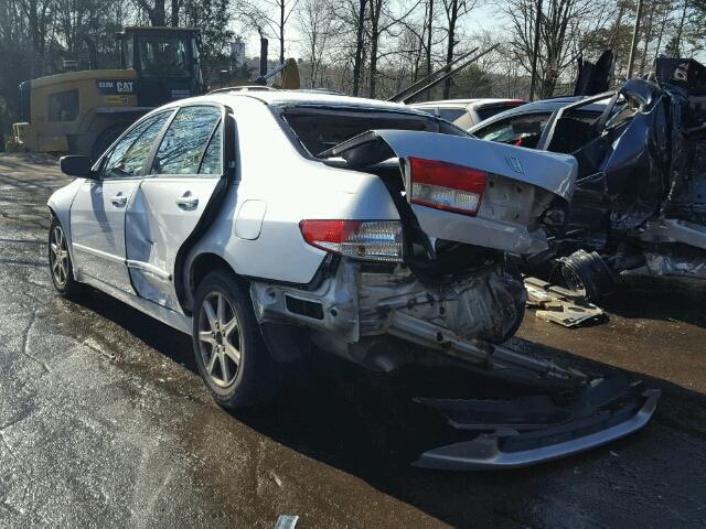 1HGCM66593A001607 - 2003 HONDA ACCORD EX SILVER photo 3