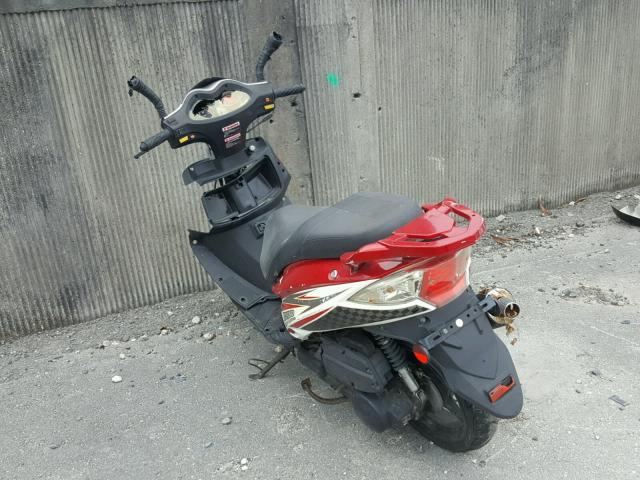 L5YTCKPA0G1117363 - 2016 TANK SCOOTER RED photo 3
