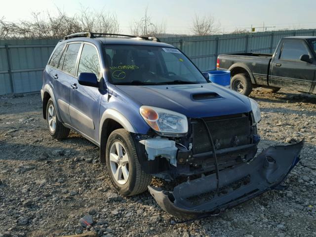 JTEGD20V540015315 - 2004 TOYOTA RAV4 BLUE photo 1