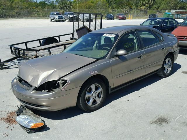 1FAFP53293A159359 - 2003 FORD TAURUS SE TAN photo 2