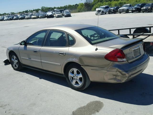 1FAFP53293A159359 - 2003 FORD TAURUS SE TAN photo 3