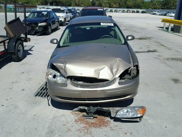 1FAFP53293A159359 - 2003 FORD TAURUS SE TAN photo 9