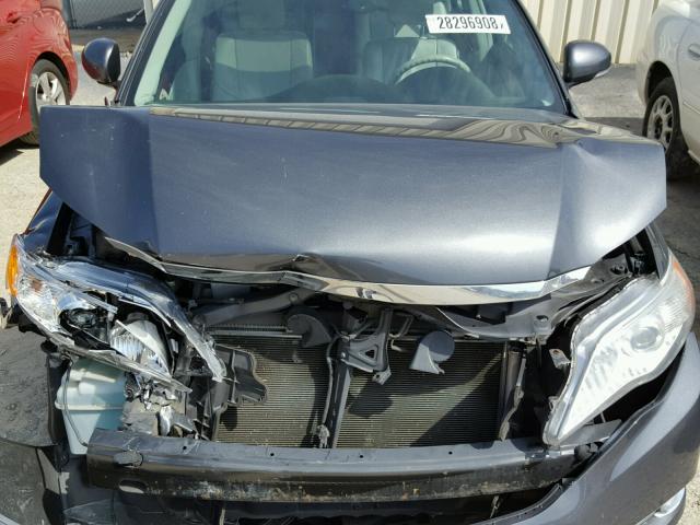 4T1BK3DB4BU393153 - 2011 TOYOTA AVALON BAS GRAY photo 7