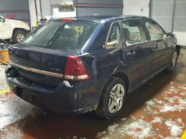 1G1ZS61836F283968 - 2006 CHEVROLET MALIBU MAX 蓝色 照片 4