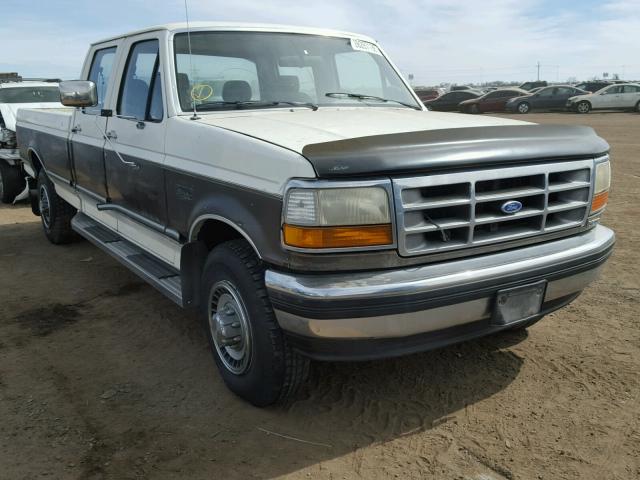 2FTJW35M6NCA13092 - 1992 FORD F350 BROWN photo 1