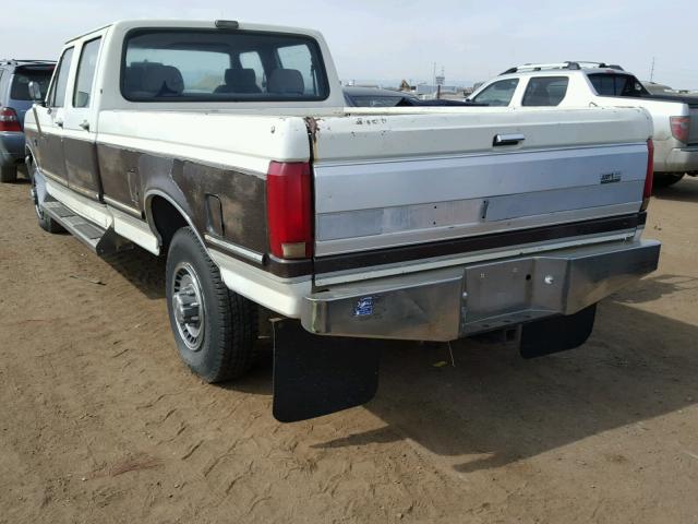 2FTJW35M6NCA13092 - 1992 FORD F350 BROWN photo 3