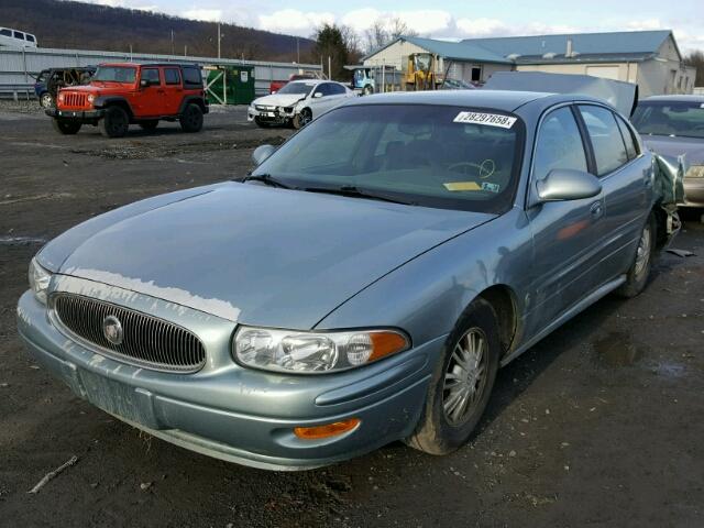 1G4HP52K234178754 - 2003 BUICK LESABRE CU BLUE photo 2