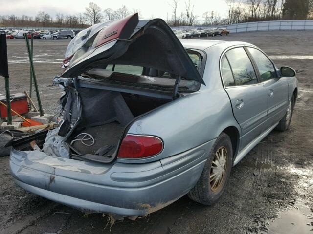 1G4HP52K234178754 - 2003 BUICK LESABRE CU BLUE photo 4