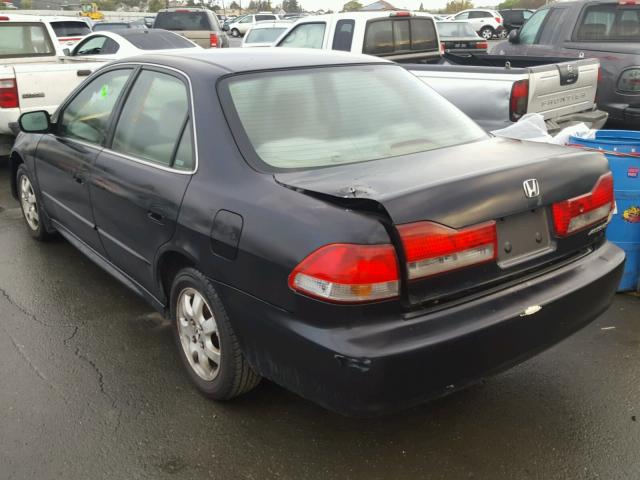 JHMCG66871C008409 - 2001 HONDA ACCORD EX BLACK photo 3