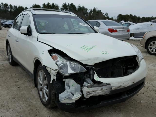 JN1AJ0HR5CM450618 - 2012 INFINITI EX35 BASE WHITE photo 1