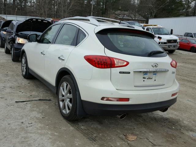 JN1AJ0HR5CM450618 - 2012 INFINITI EX35 BASE WHITE photo 3