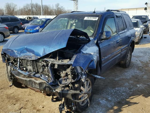 5GADS13S952211340 - 2005 BUICK RAINIER CX BLUE photo 2