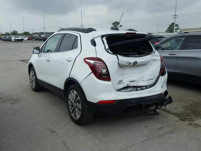 KL4CJASB3HB042686 - 2017 BUICK ENCORE PRE WHITE photo 3