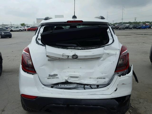 KL4CJASB3HB042686 - 2017 BUICK ENCORE PRE WHITE photo 9