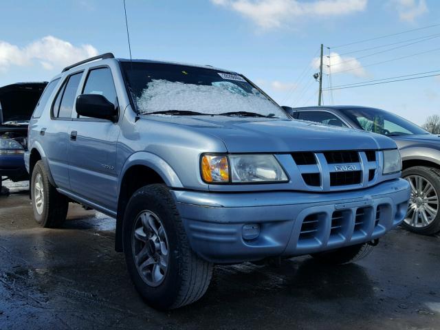 4S2CK58Y444310248 - 2004 ISUZU RODEO S BLUE photo 1