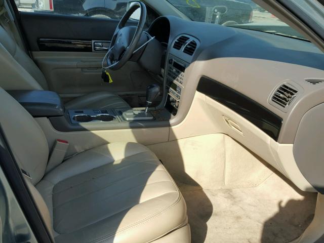 1LNHM86S05Y644732 - 2005 LINCOLN LS TEAL photo 5