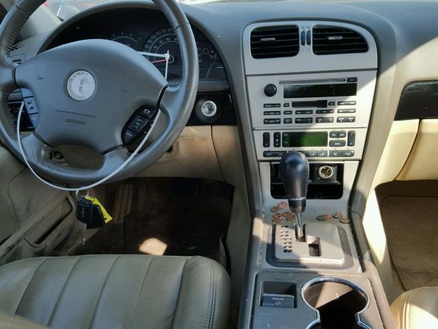1LNHM86S05Y644732 - 2005 LINCOLN LS TEAL photo 9