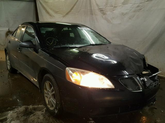 1G2ZG528554126863 - 2005 PONTIAC G6 BLACK photo 1