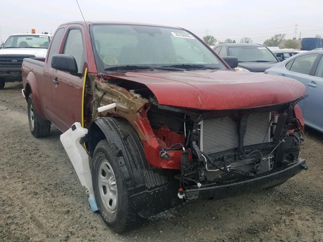 1N6BD0CT0GN779607 - 2016 NISSAN FRONTIER S RED photo 1