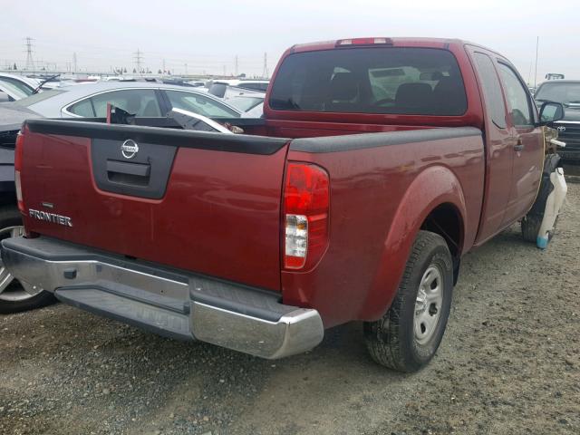 1N6BD0CT0GN779607 - 2016 NISSAN FRONTIER S RED photo 4