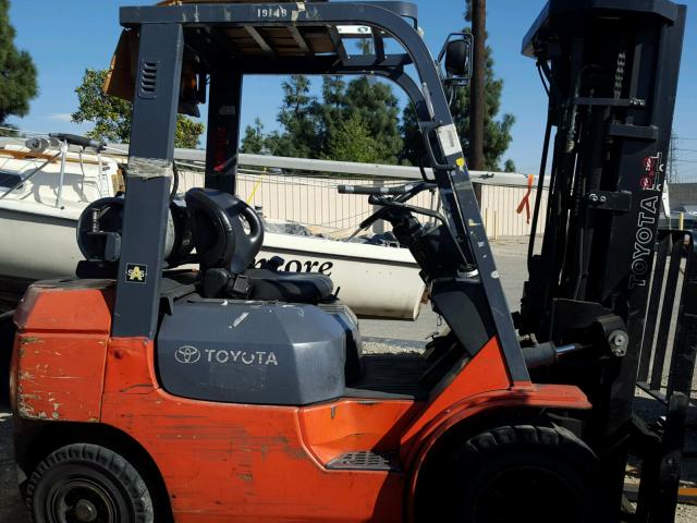 00000000000077928 - 2006 TOYOTA FORKLIFT ORANGE photo 9