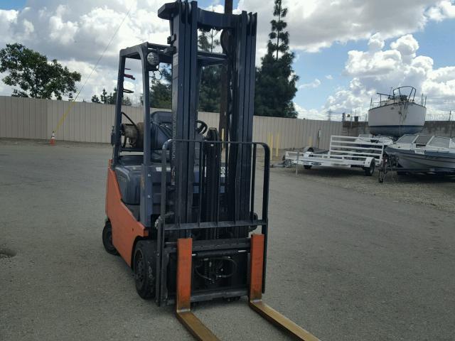 00000000000011193 - 2007 TOYOTA FORKLIFT ORANGE photo 1