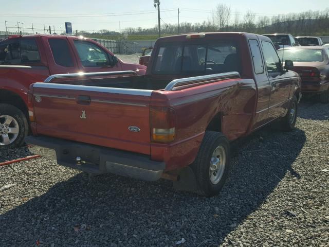 1FTCR14X6RTB09719 - 1994 FORD RANGER SUP RED photo 4