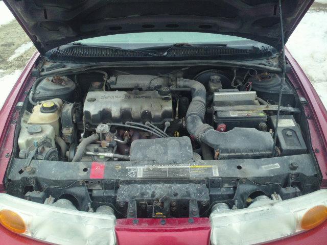 1G8ZH5288YZ171788 - 2000 SATURN SL1 RED photo 7