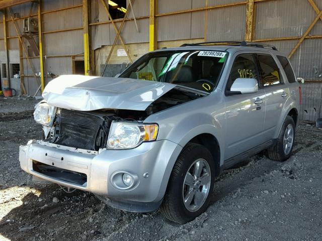 1FMCU9EG5BKB69736 - 2011 FORD ESCAPE LIM SILVER photo 2