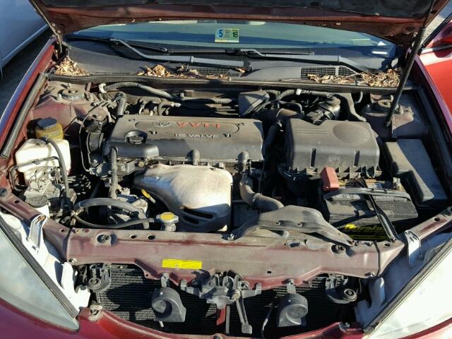 4T1BE30K93U236944 - 2003 TOYOTA CAMRY LE RED photo 7