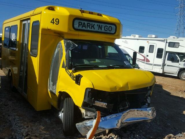 1GB6G5BG6B1154498 - 2011 CHEVROLET EXPRESS G4 YELLOW photo 1