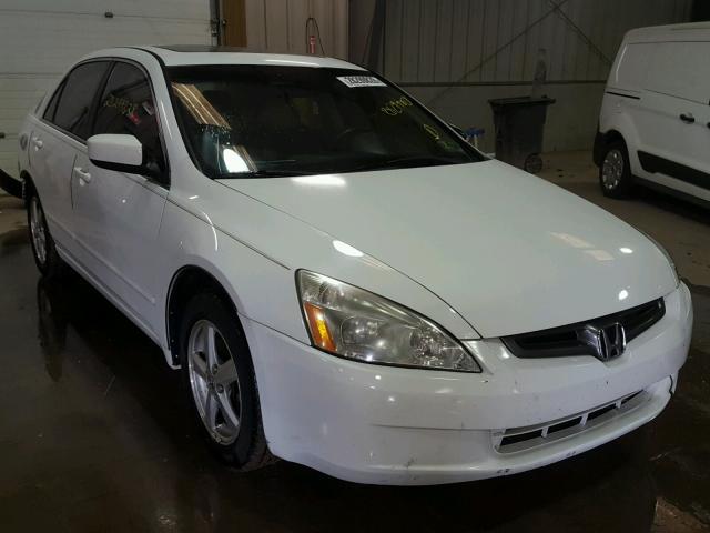 1HGCM56633A109238 - 2003 HONDA ACCORD EX WHITE photo 1