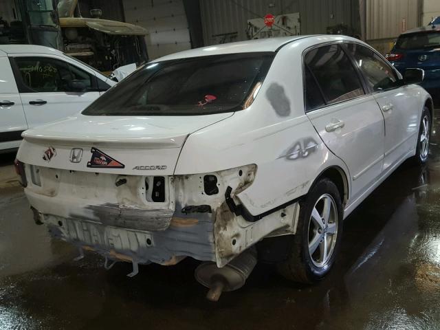 1HGCM56633A109238 - 2003 HONDA ACCORD EX WHITE photo 4