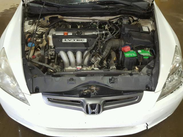 1HGCM56633A109238 - 2003 HONDA ACCORD EX WHITE photo 7