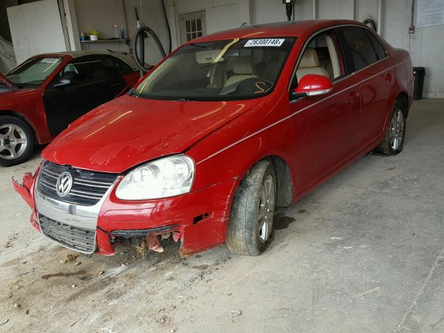 3VWSF71K27M111783 - 2007 VOLKSWAGEN JETTA 2.5 RED photo 2