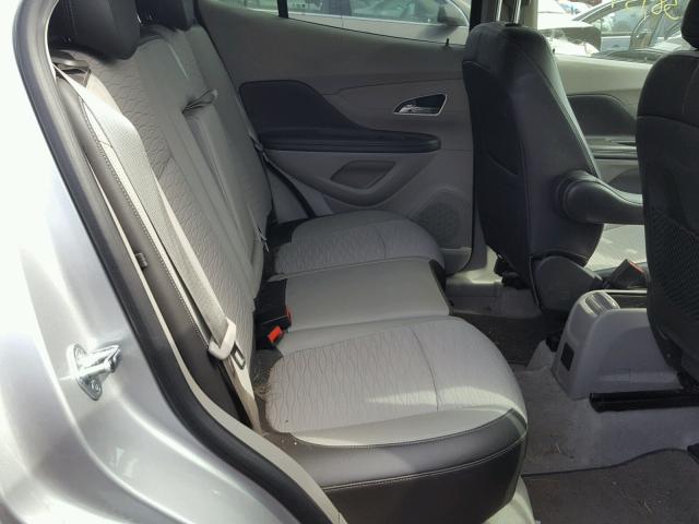 KL4CJASBXFB033237 - 2015 BUICK ENCORE SILVER photo 6