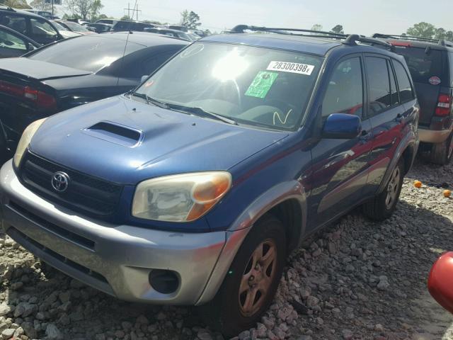 JTEGD20V940036314 - 2004 TOYOTA RAV4 BLUE photo 2