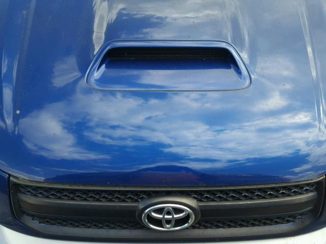 JTEGD20V940036314 - 2004 TOYOTA RAV4 BLUE photo 7