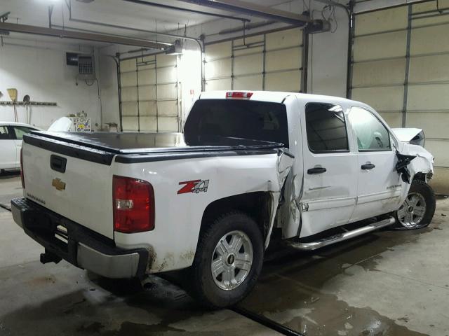 3GCRKSE31AG139339 - 2010 CHEVROLET SILVERADO WHITE photo 4