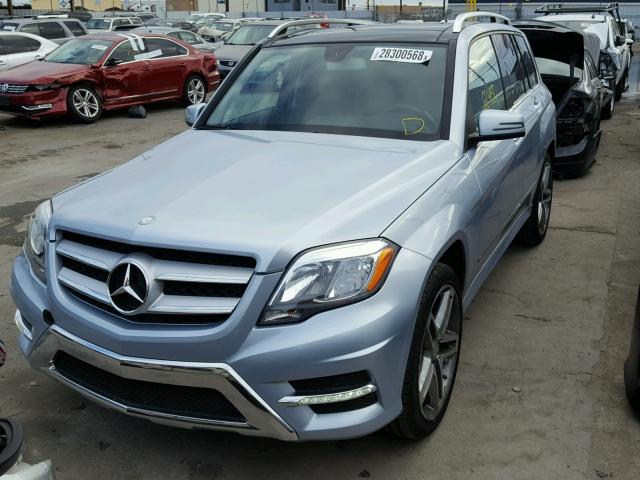 WDCGG5HB5DG137181 - 2013 MERCEDES-BENZ GLK 350 GRAY photo 2