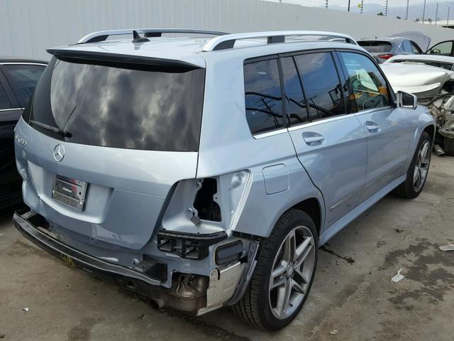 WDCGG5HB5DG137181 - 2013 MERCEDES-BENZ GLK 350 GRAY photo 4